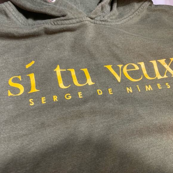 Si tu veux men’s hoodie size 2XL - Picture 2 of 4